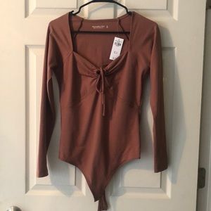 Brown Bodysuit